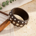 Rebel Vibe Bangle (2.55" diameter) - 3 colors - Hello Baabs LLC 