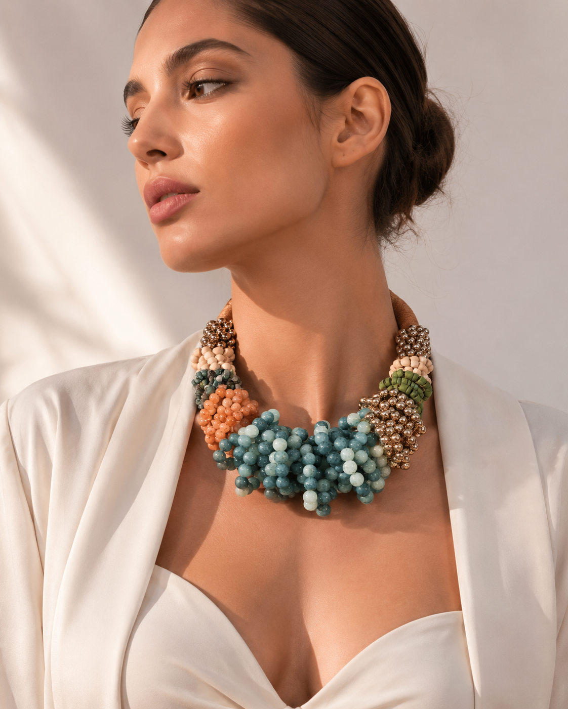 Regal Thread Necklace - Hello Baabs