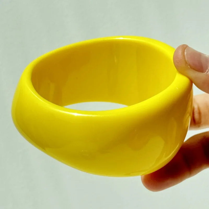 Retro Flashback Bangle SMALL (2.44" diameter) - 6 colors - hello baabs 