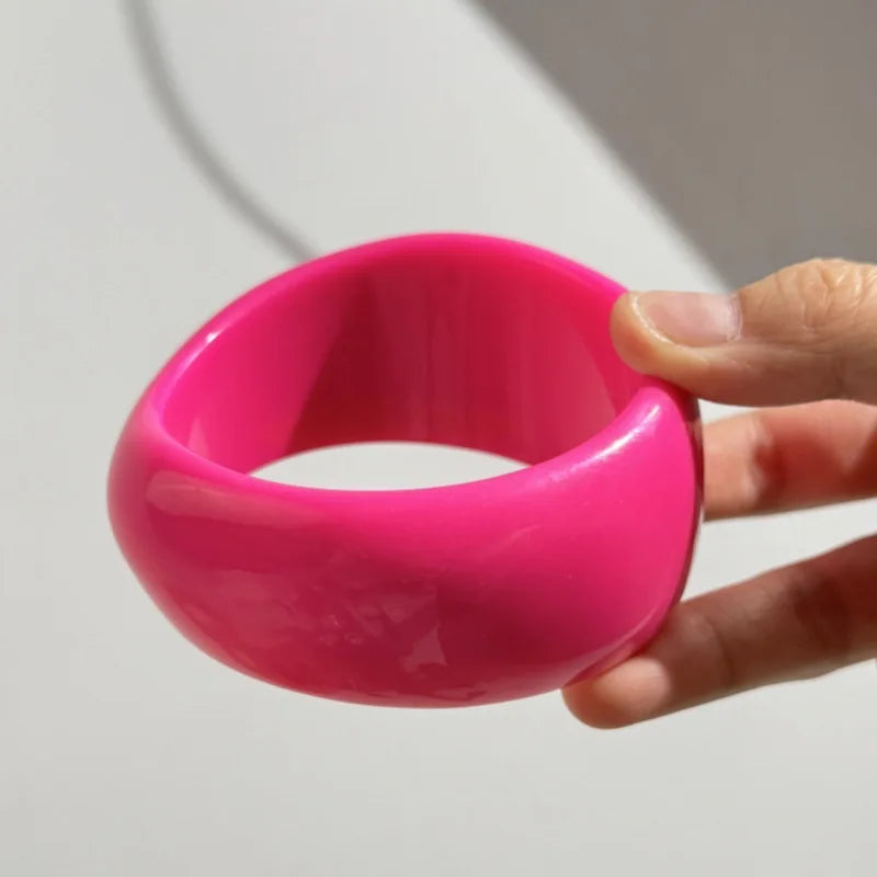 Retro Flashback Bangle SMALL (2.44" diameter) - 6 colors - hello baabs 