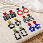 Retro Groove Earrings - 8 variants - Hello Baabs