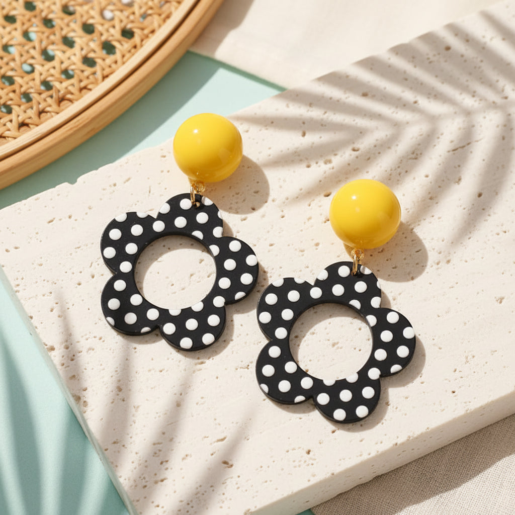 Retro Groove Earrings - 8 variants - Hello Baabs