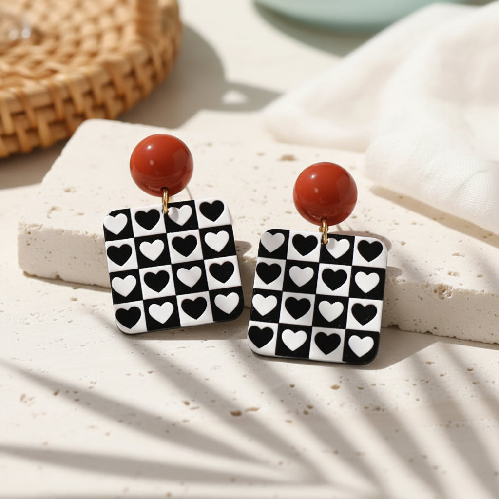 Retro Groove Earrings - 8 variants - Hello Baabs