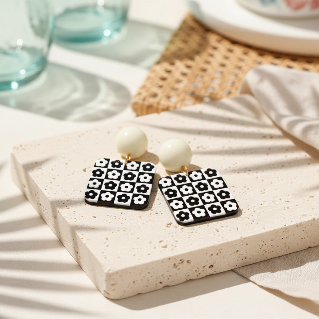 Retro Groove Earrings - 8 variants - Hello Baabs