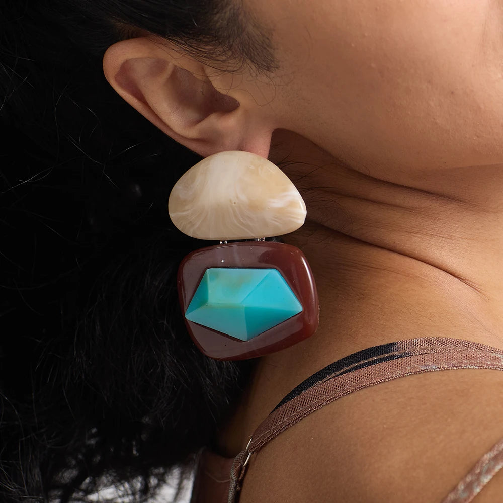 Retro Mosaic Drops - 5 colors - Hello Baabs