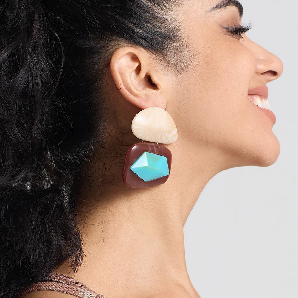 Retro Mosaic Drops - 5 colors - Hello Baabs