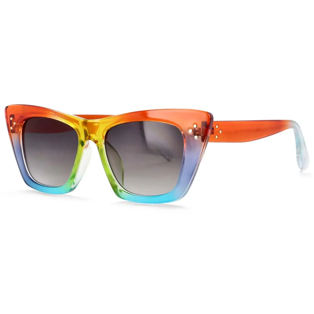 Retro Spectrum Cat-Eye Sunglasses - 5 colors - Hello Baabs
