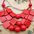 Ritual Lines Bead Necklace - 6 colors - Hello Baabs