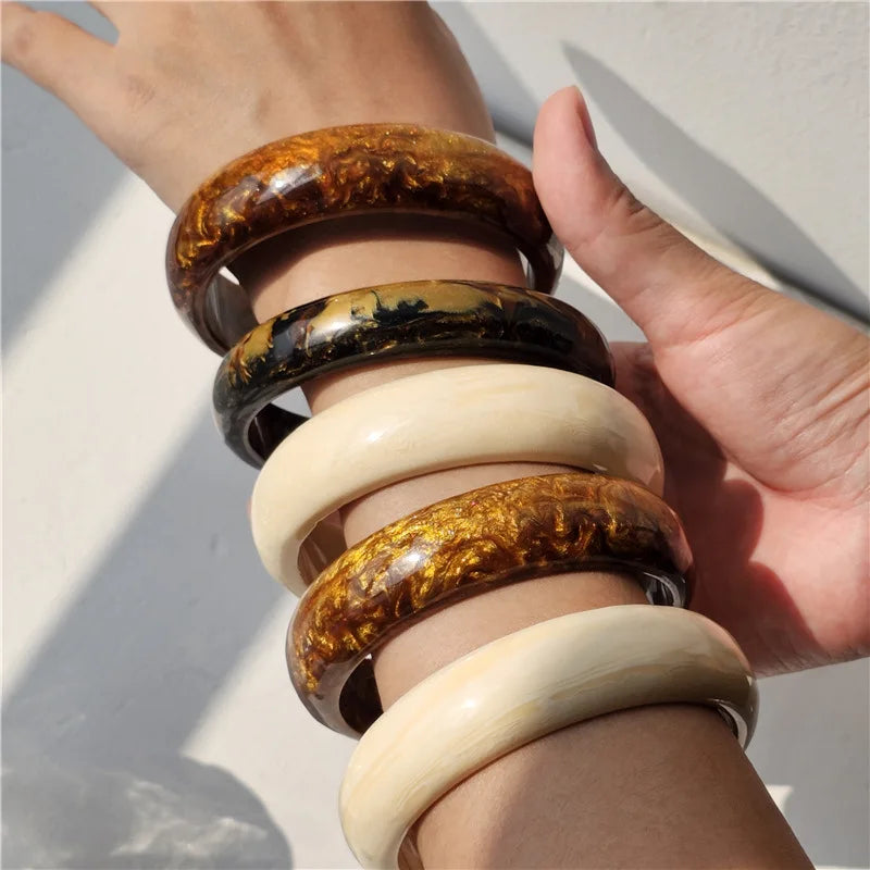 Rooted Radiance Bangle (2.50" diameter) - 5 colors - hello baabs 