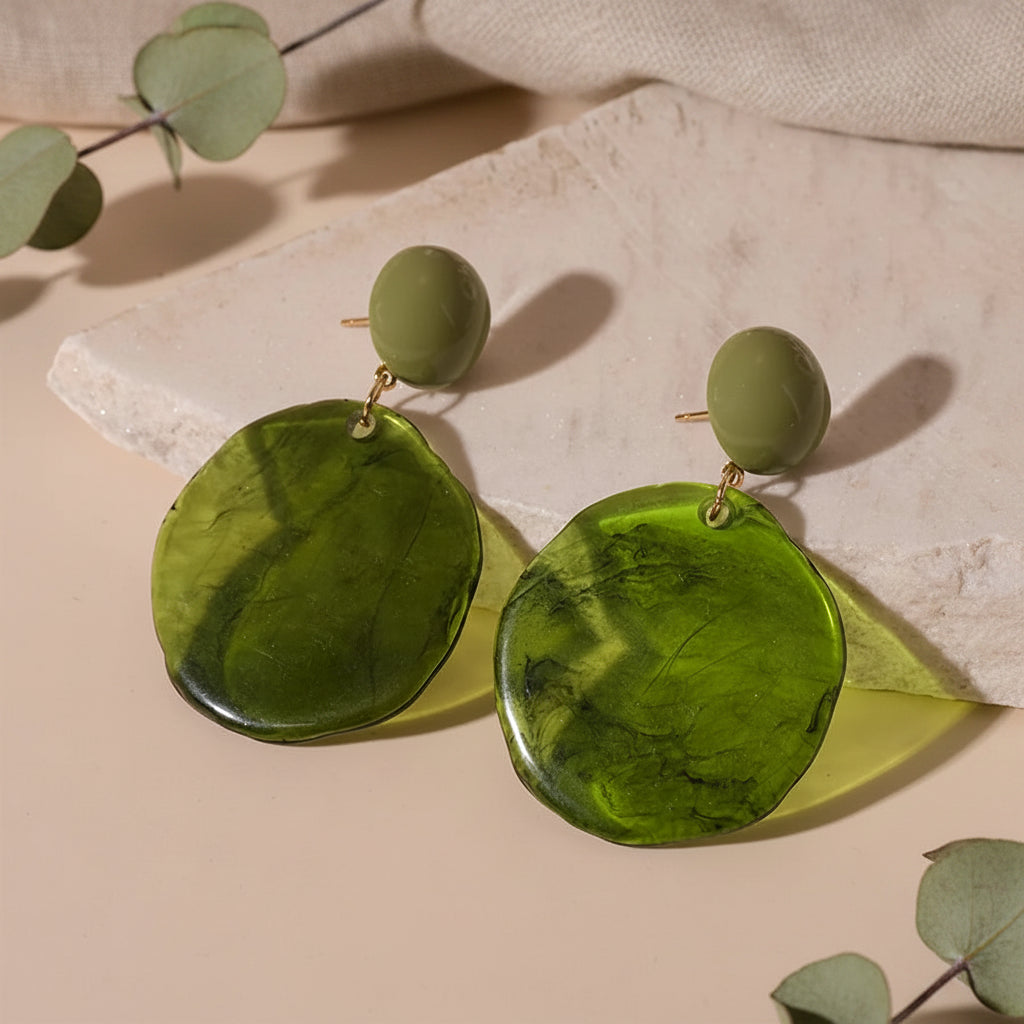 Roundabout Radiance Earrings - 3 colors - Hello Baabs