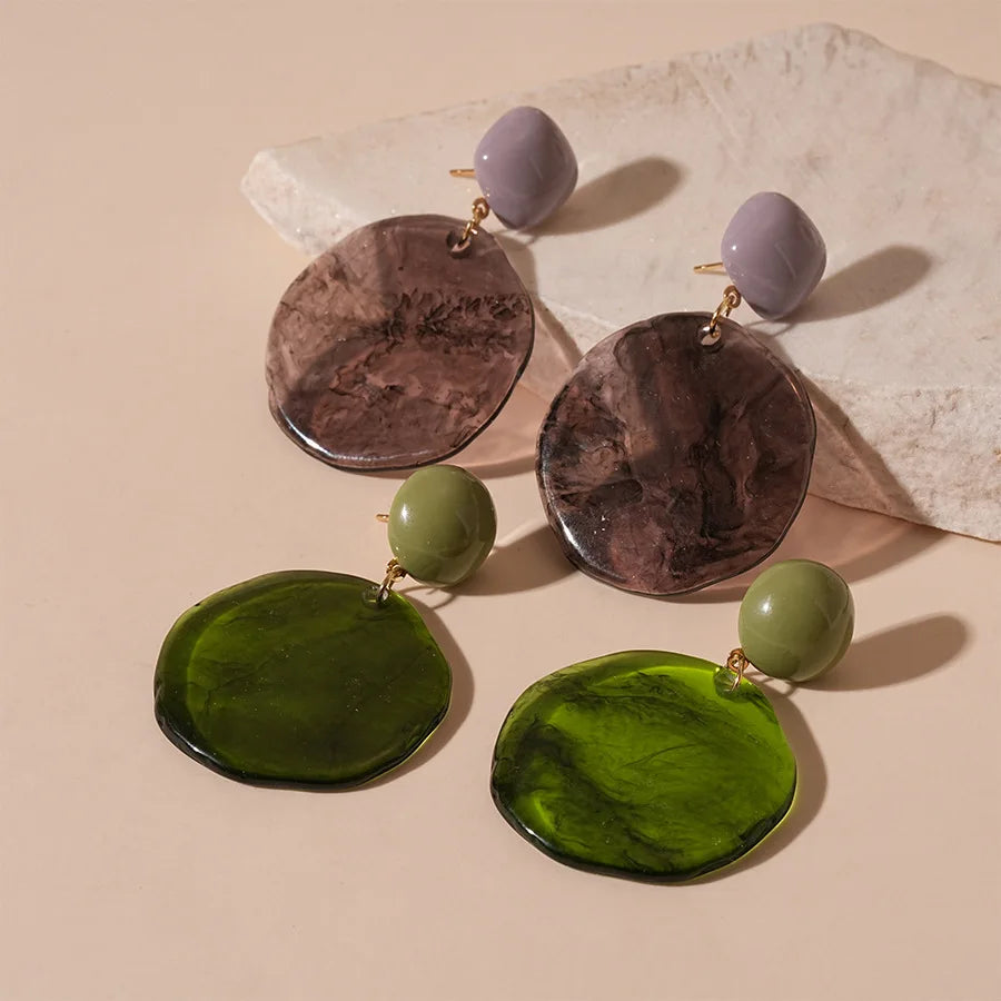 Roundabout Radiance Earrings - 3 colors - hello baabs 