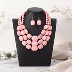 Royal Radiance Necklace & Earrings Set - 8 colors - Hello Baabs