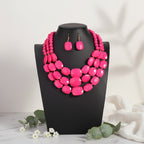 Royal Radiance Necklace & Earrings Set - 8 colors - Hello Baabs