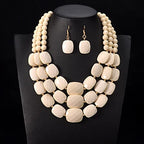 Royal Radiance Necklace & Earrings Set - 8 colors - hello baabs 