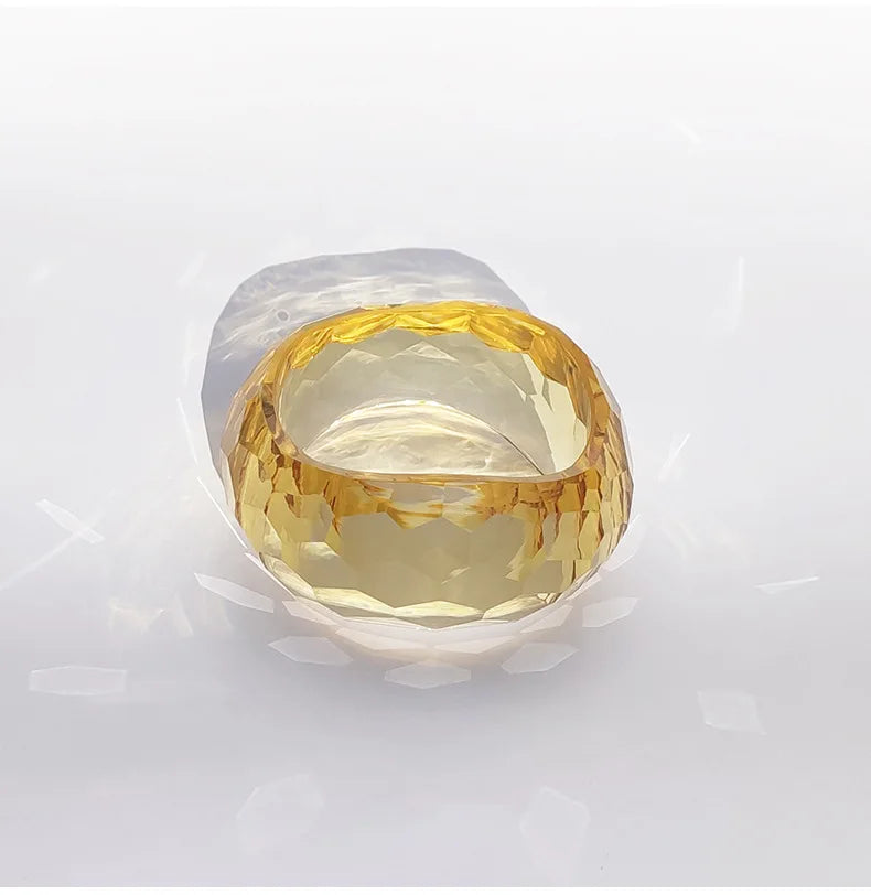 Clear Vibe Bangle (2.56" diameter) - 4 colors
