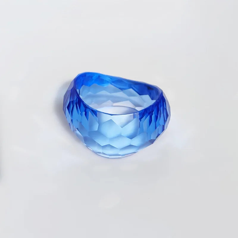 Clear Vibe Bangle (2.56" diameter) - 4 colors
