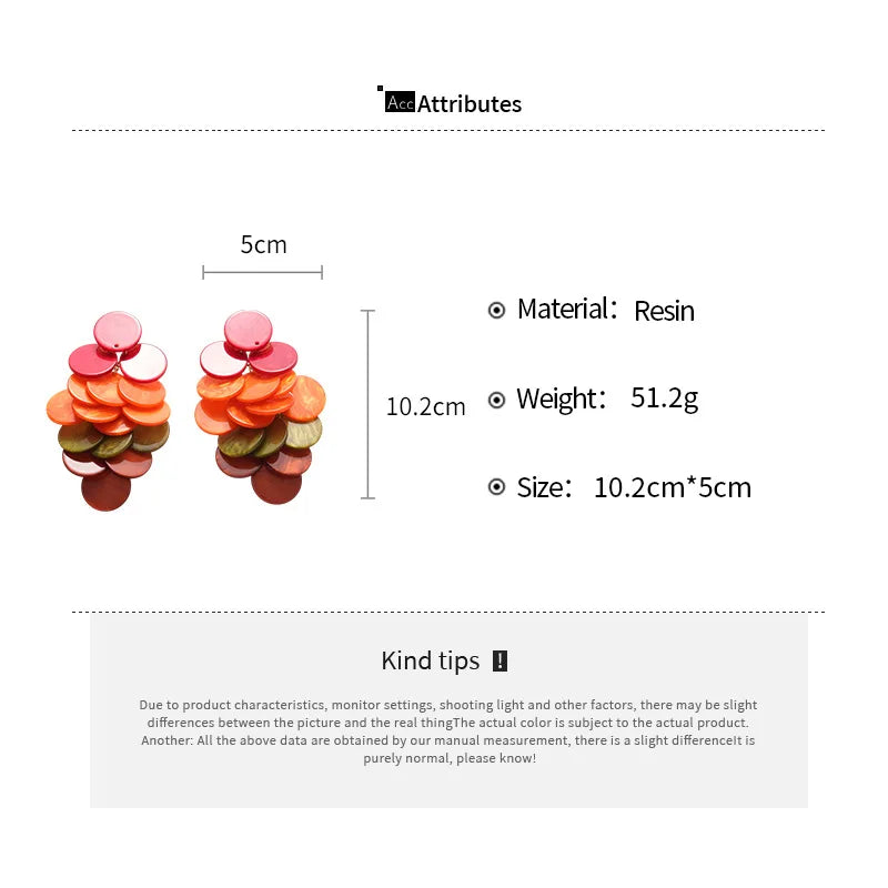 Sunset Rhythm Earrings