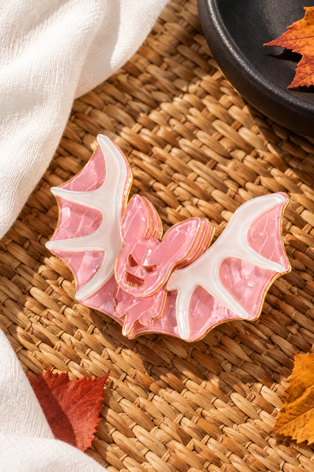 Bat Attitude Brooch - 2 colors
