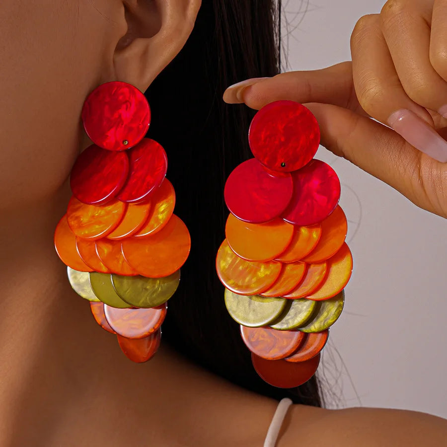 Sunset Rhythm Earrings