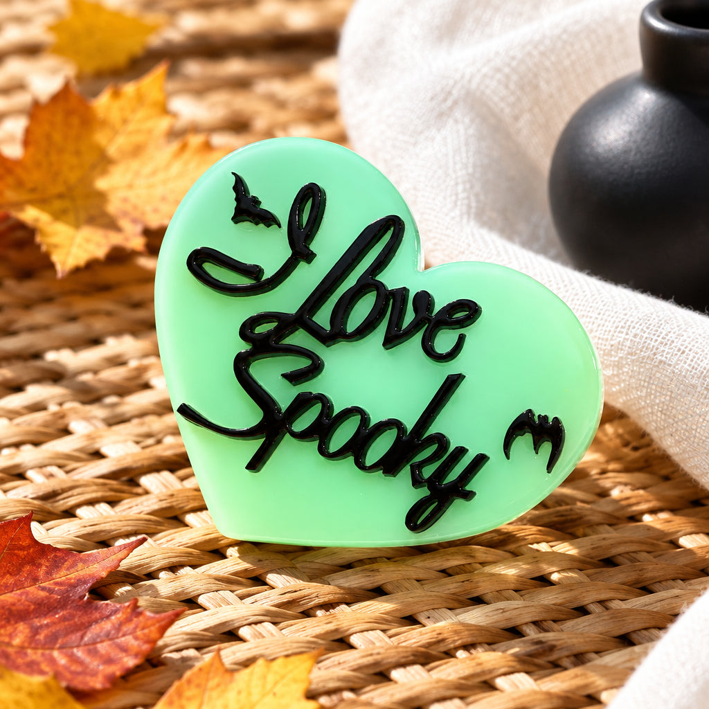Spooky Sweetheart Brooch - 3 colors