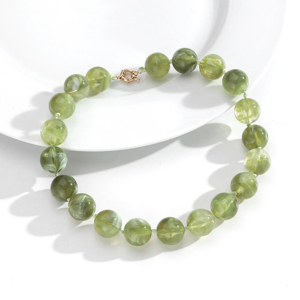 Bubble Beat Necklace - 24 colors
