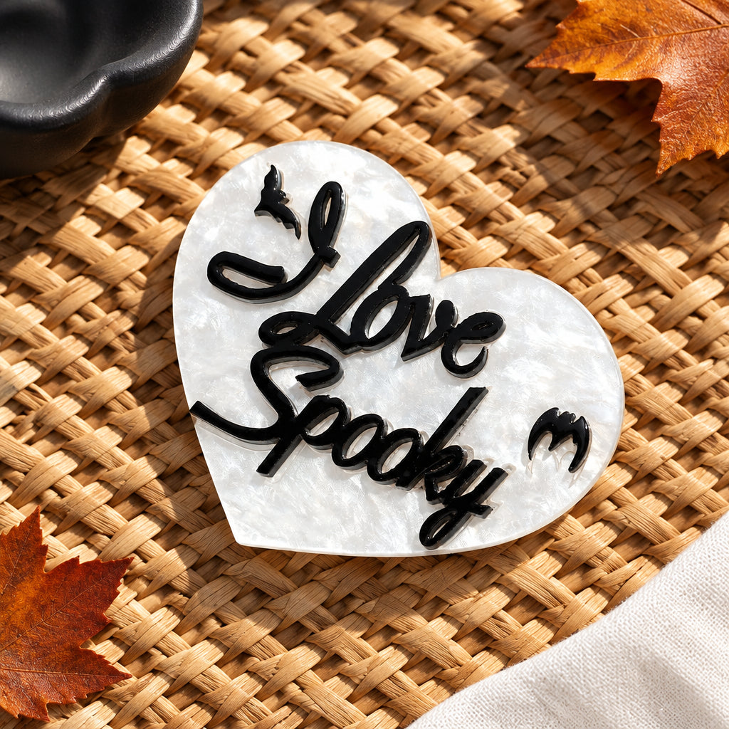 Spooky Sweetheart Brooch - 3 colors