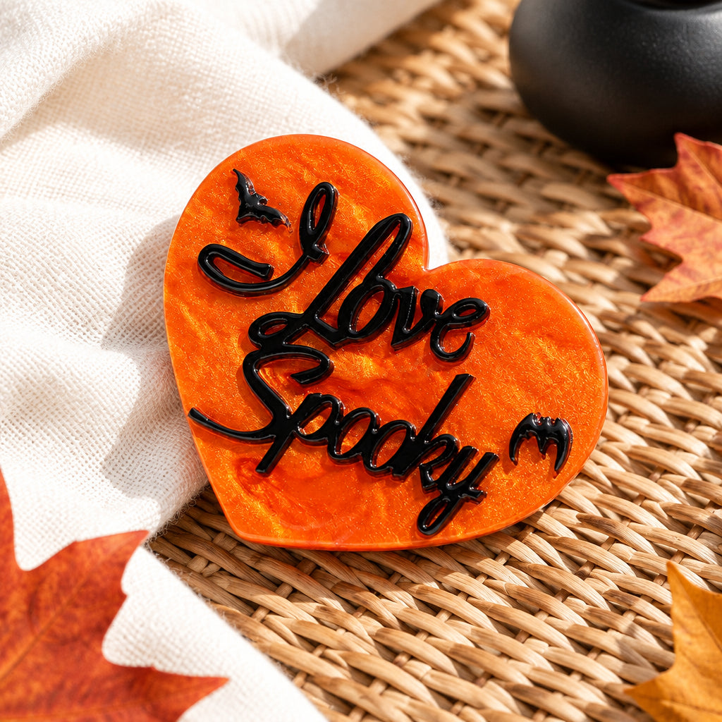 Spooky Sweetheart Brooch - 3 colors