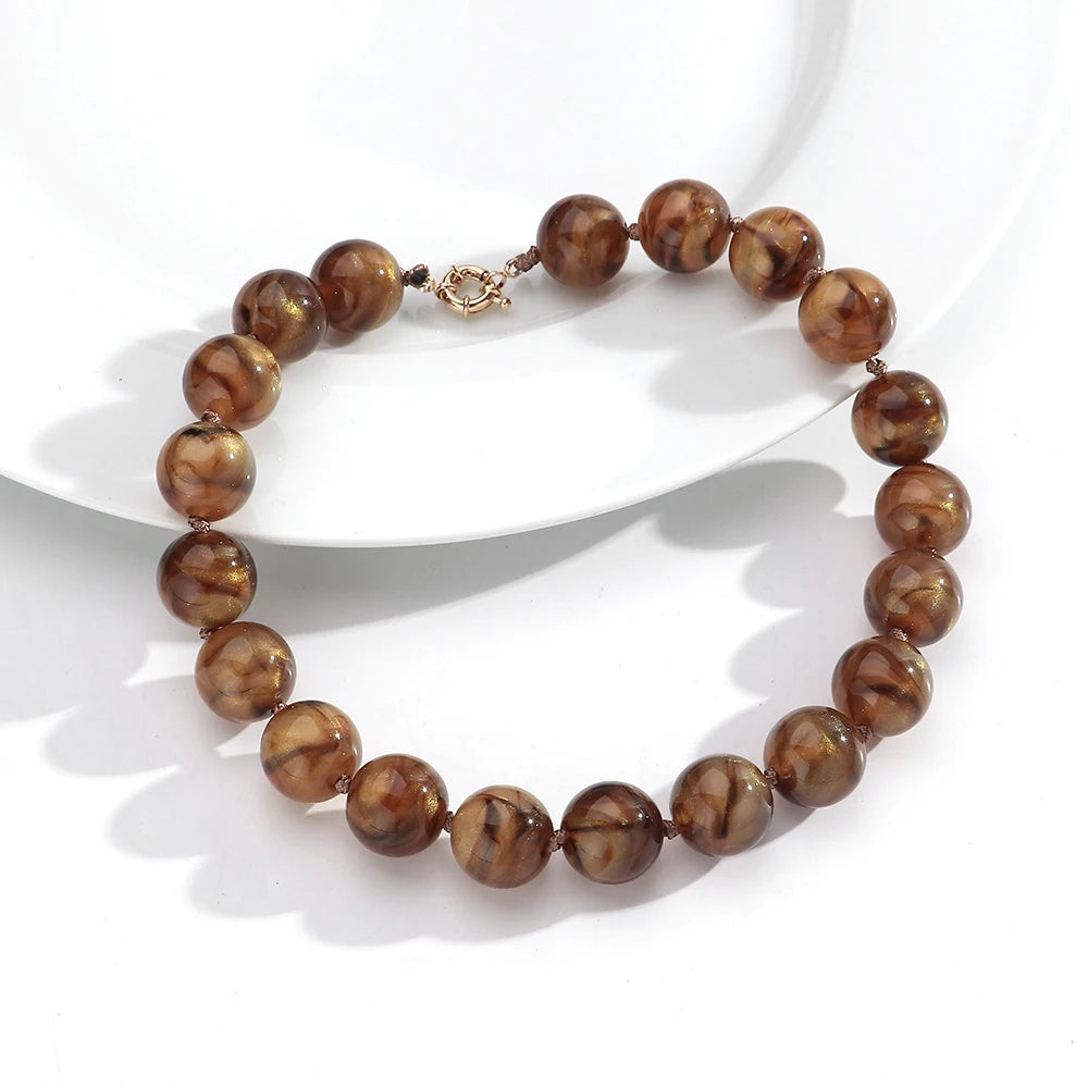 Bubble Beat Necklace - 24 colors
