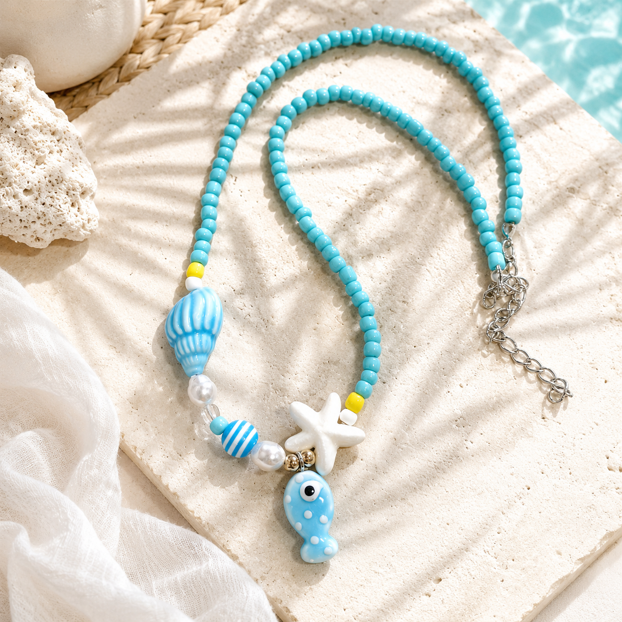 Saltwater Dreams Necklace - 9 colors - Hello Baabs