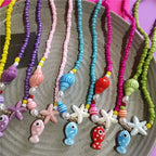 Saltwater Dreams Necklace - 9 colors - Hello Baabs LLC 