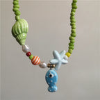 Saltwater Dreams Necklace - 9 colors - Hello Baabs LLC 