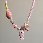 Saltwater Dreams Necklace - 9 colors - Hello Baabs LLC 