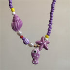 Saltwater Dreams Necklace - 9 colors - Hello Baabs LLC 
