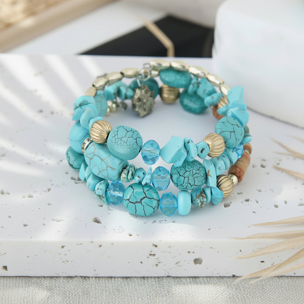 Saltwater Garden Shell Stack - 7 colors - Hello Baabs
