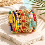 Saltwater Wander Bracelet Stack - Hello Baabs