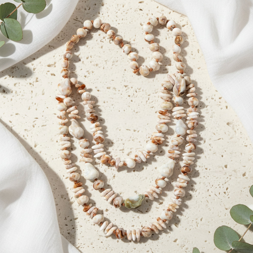 Sandbar Glow Necklace - 3 colors - Hello Baabs