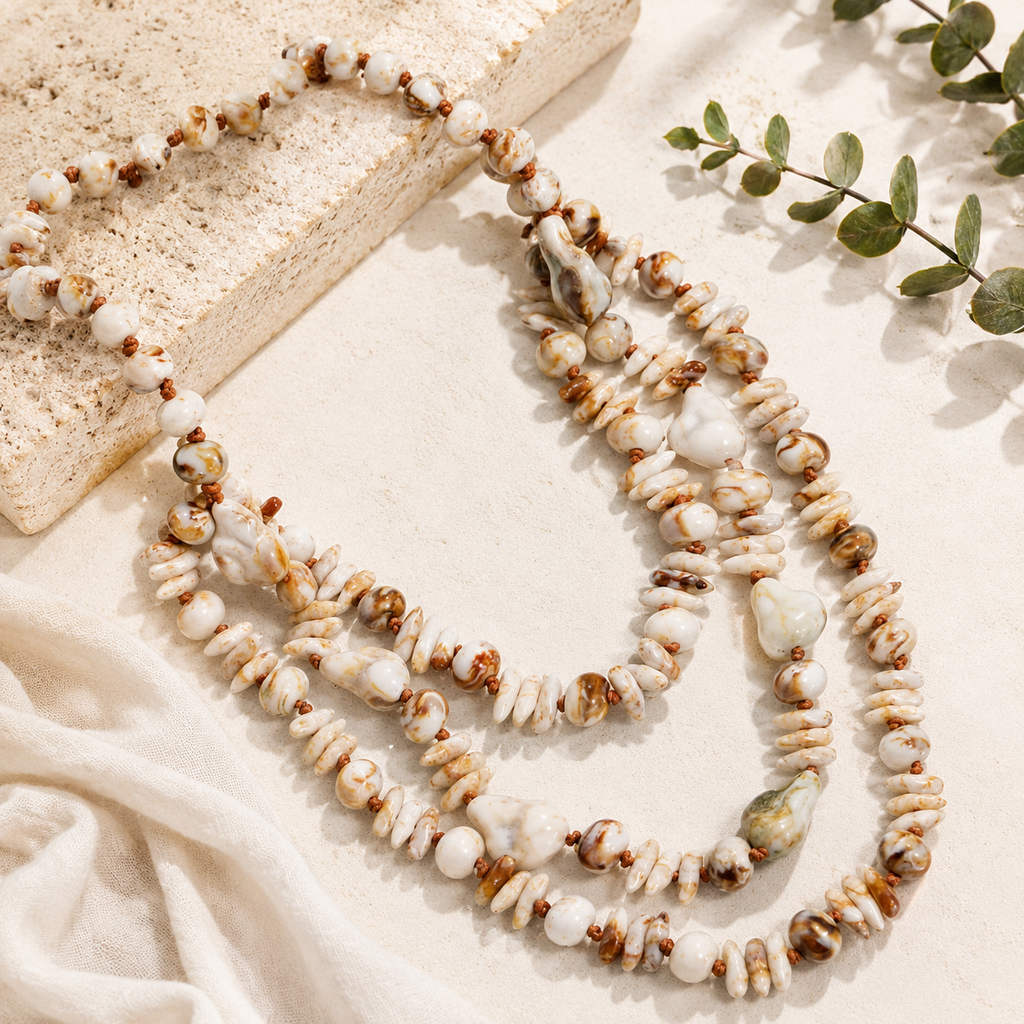 Sandbar Glow Necklace - 3 colors - Hello Baabs