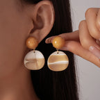 Sandstone Shift Earrings - 2 variants - Hello Baabs LLC 
