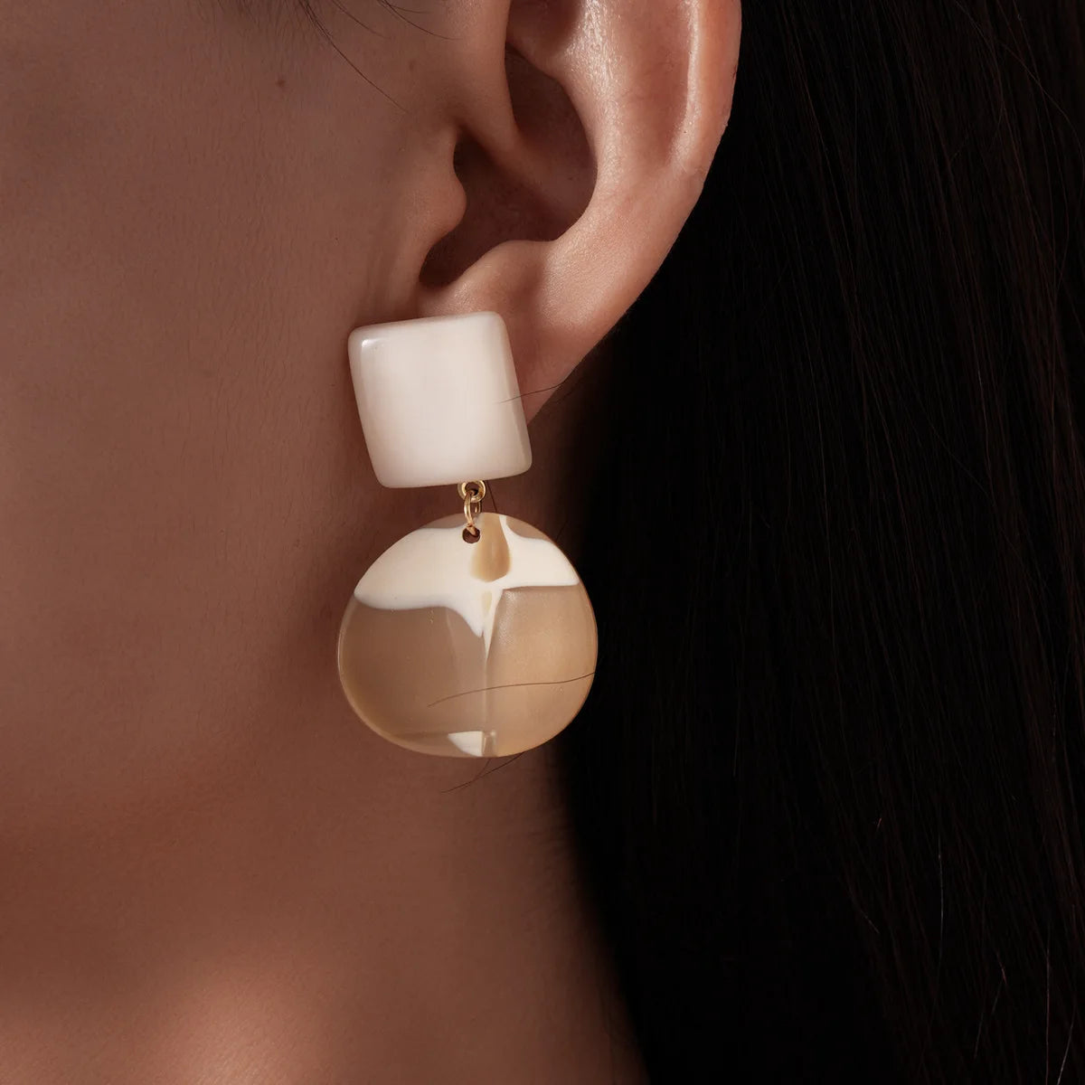Sandstone Shift Earrings - 2 variants - Hello Baabs LLC 