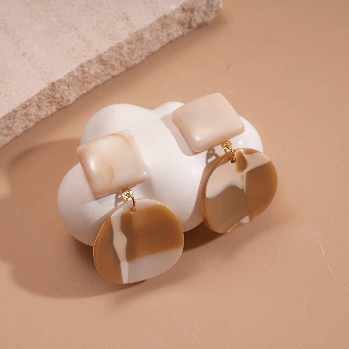 Sandstone Shift Earrings - 2 variants - Hello Baabs LLC 