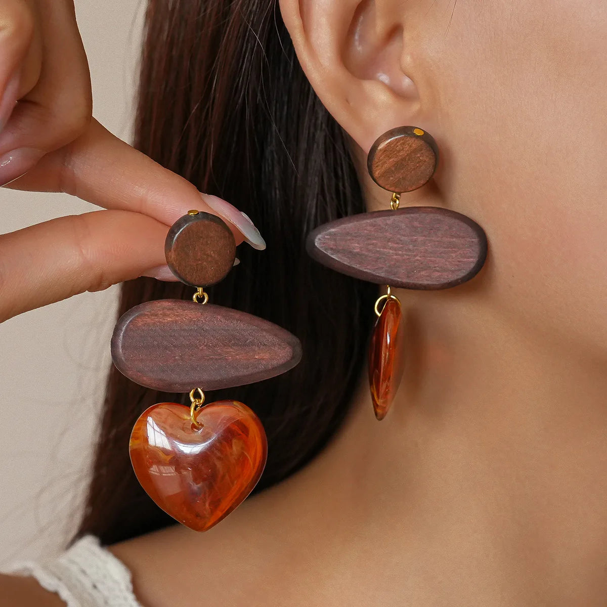 Savanna Love Earrings - 3 colors - hello baabs 