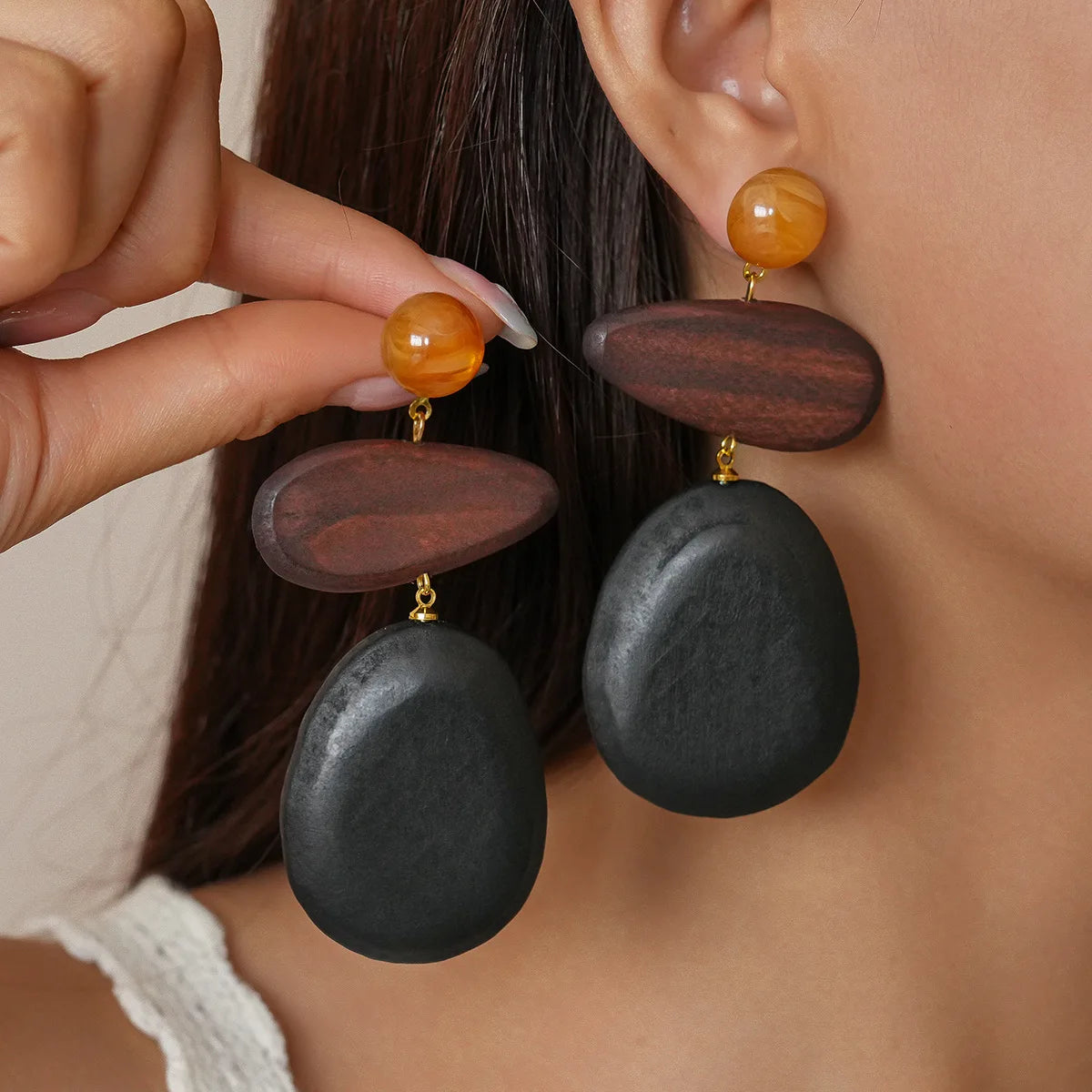 Savanna Love Earrings - 3 colors - hello baabs 