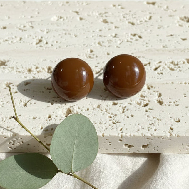 Savanna Spin Studs - 6 colors - Hello Baabs
