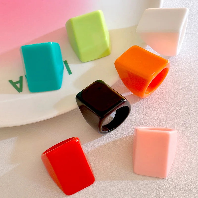 Block Party Ring (size 9) - 6 colors