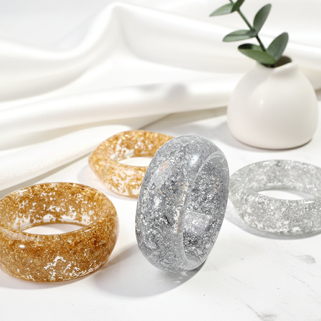 2.56" Diameter: Luxe Glimmer Bangle - 2 variants, 2 colors