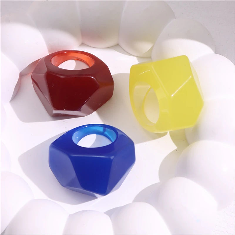 Sculpted Glow Ring (size 7) - 3 colors - Hello Baabs LLC 