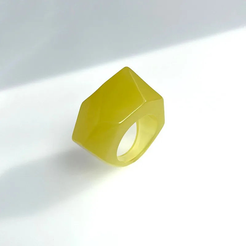 Sculpted Glow Ring (size 7) - 3 colors - Hello Baabs LLC 