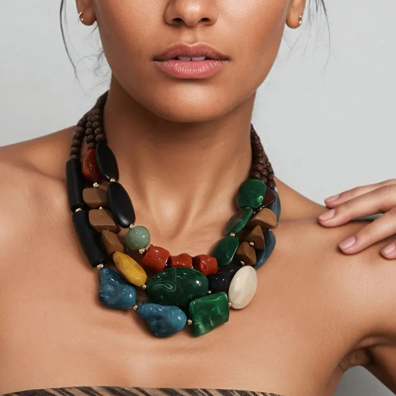 Boho Kaleidoscope Necklace