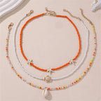 Sea Story Layers 3pc Necklace Set - Hello Baabs LLC 