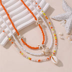 Sea Story Layers 3pc Necklace Set - Hello Baabs LLC 